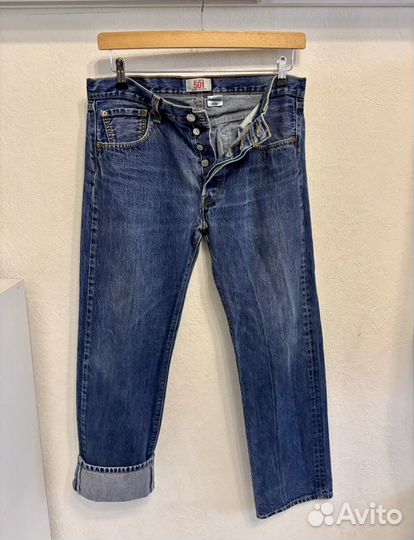 Levi's 501.Made in Mexico.джинсы. W34L32