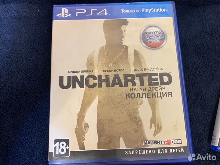 Игровые диски на ps4