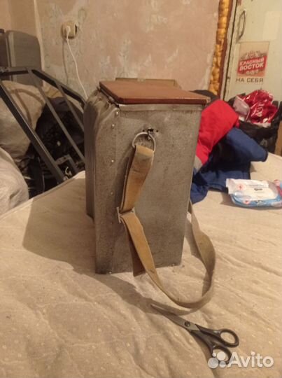 Зимний рыболовный ящик бу