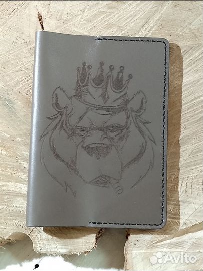 Обложка на паспорт из натуральной кожи