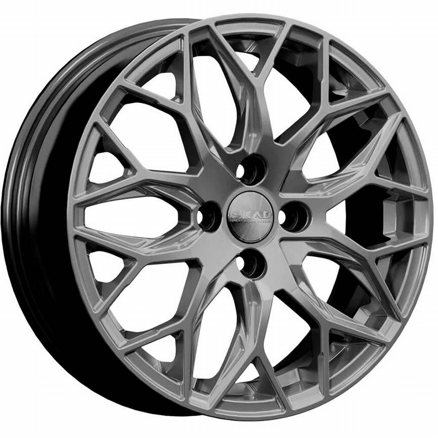 Диски skad Фабиан 6x16 4x100 ET37 D60.1 Графит