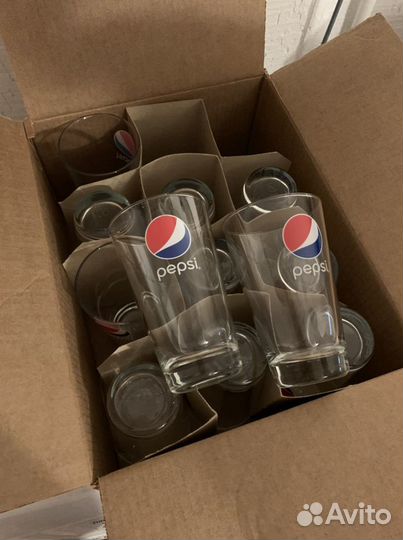 Стаканы Pepsi 6 штук