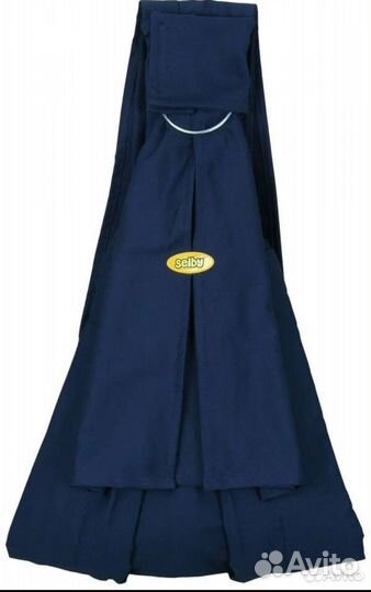 Слинг на кольцах selby тёмно синий.Переноска