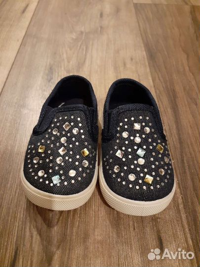 Мокасины на девочку 19р