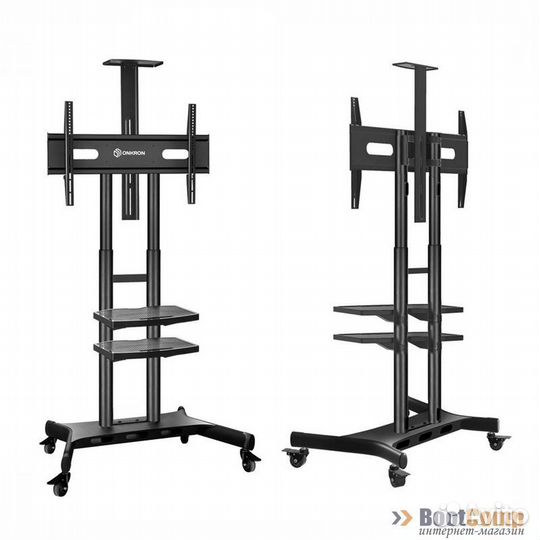 Мобильная стойка для тв onkron TS1881 чёрный