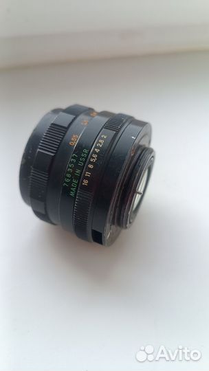 Объектив helios 44 2