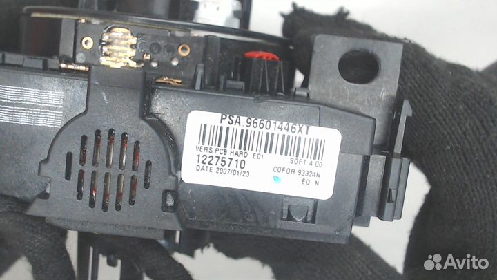 Переключатель поворотов и дворников Citroen C3, 2007