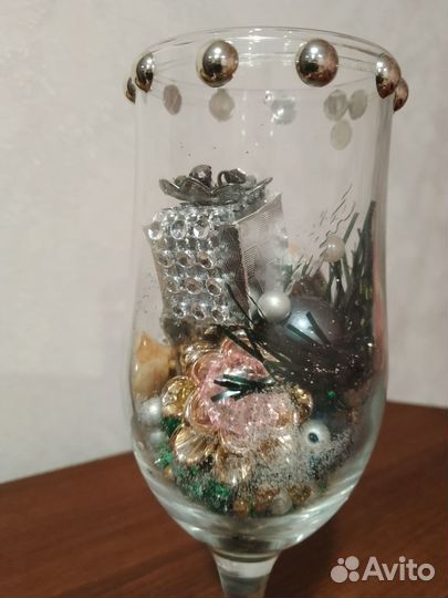 Новогодний бокал