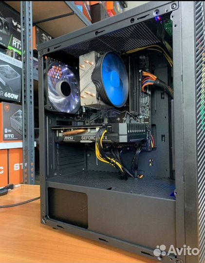 Игровой пк Ryzen 5 2600 + GTX1660 Super (+гарантия