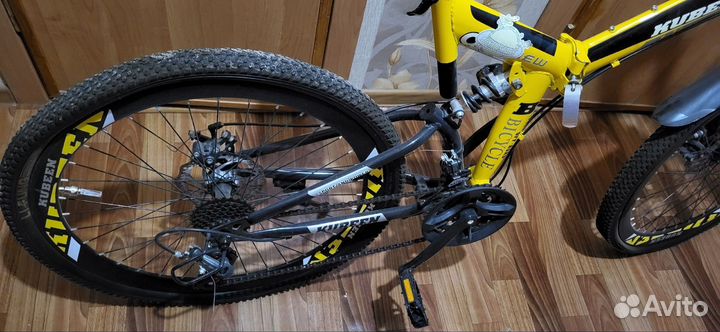 Велосипед Kubeen (жёлтый)