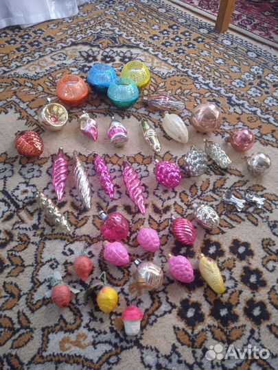 Елочные игрушки СССР