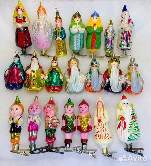 Елочные игрушки СССР