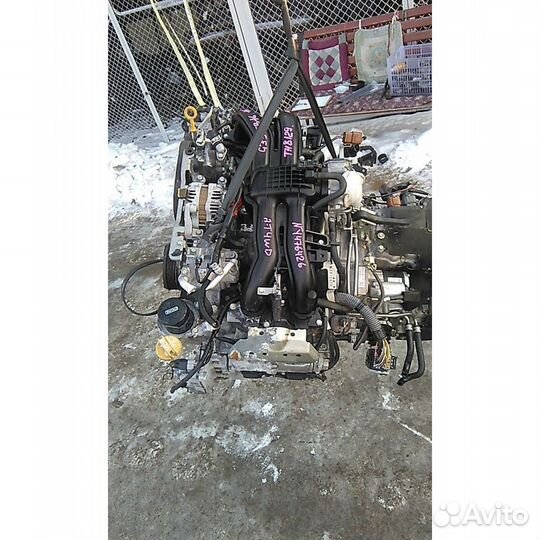 Двигатель двс с навесным subaru impreza GJ3 FB16A