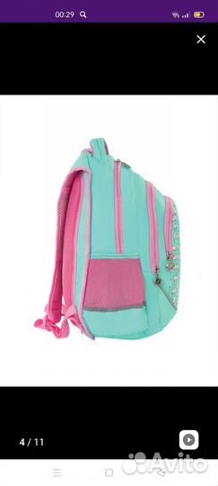 Рюкзак детский для девочки школьный