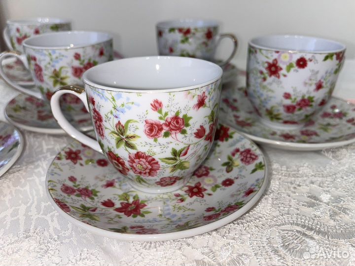 Чайные пары 6 шт