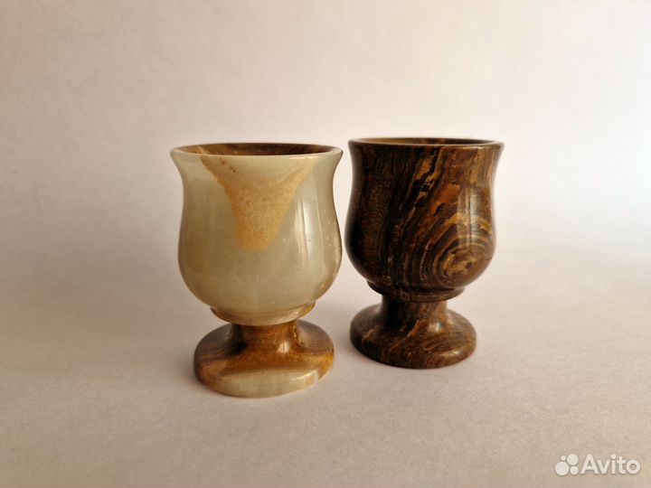 Рюмки из камня сувенирные