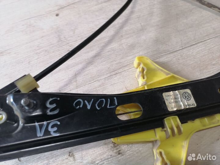 Стеклоподъемник задний Volkswagen Polo 5 Поло 5