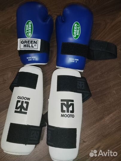 Защита голени для единоборств детские