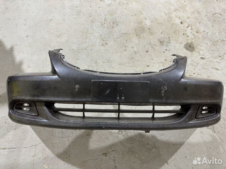 Бампер на hyundai accent