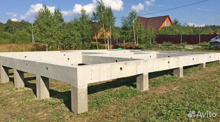 Ленточный фундамент