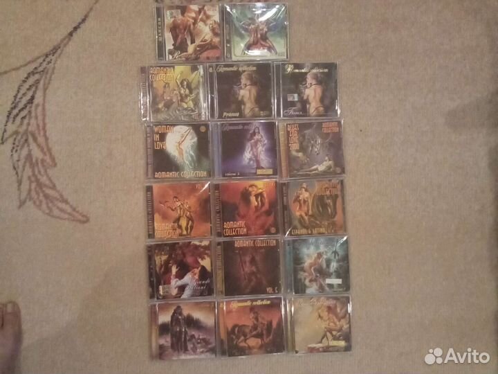Сд диски лицензия и нет,из серии романтик коллекшн