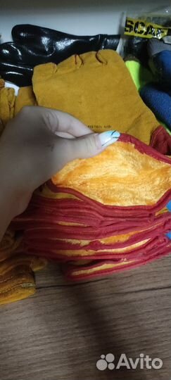 Перчатки сварочные