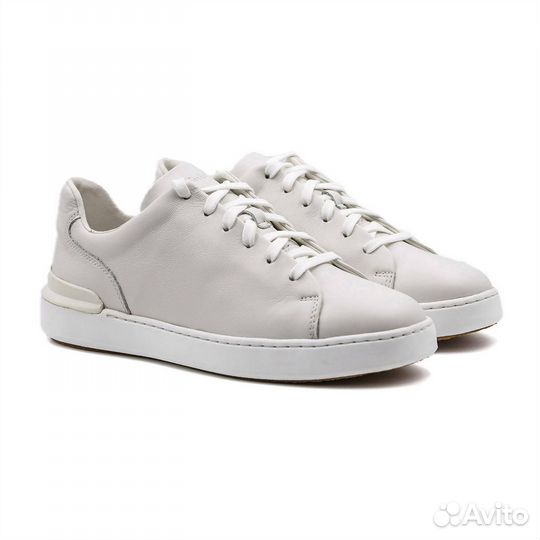 Мужские кеды Clarks CourtLite Lace 26163885 белый