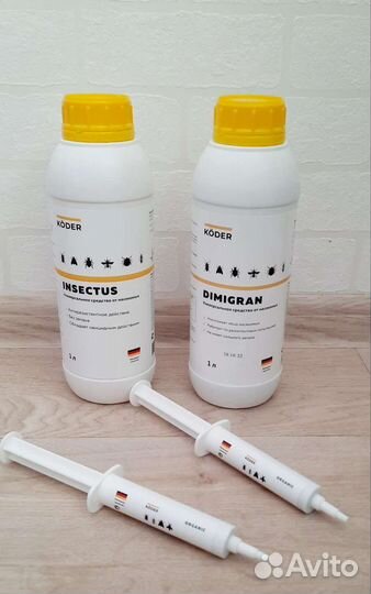 Средство от клопов, тараканов, клещей и комаров