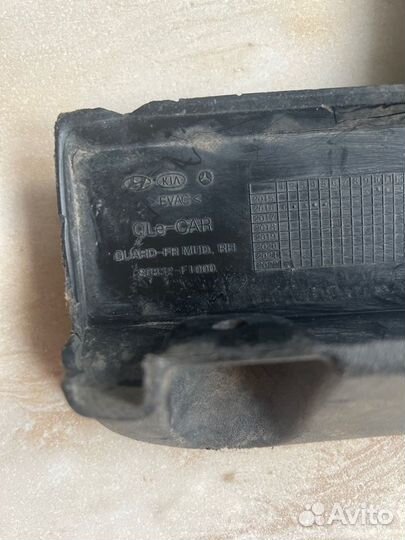 Брызговик передний правый Kia Sportage 4 Ql