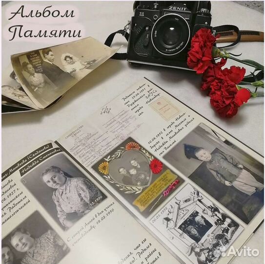 Альбом памяти, книга памяти, родословная