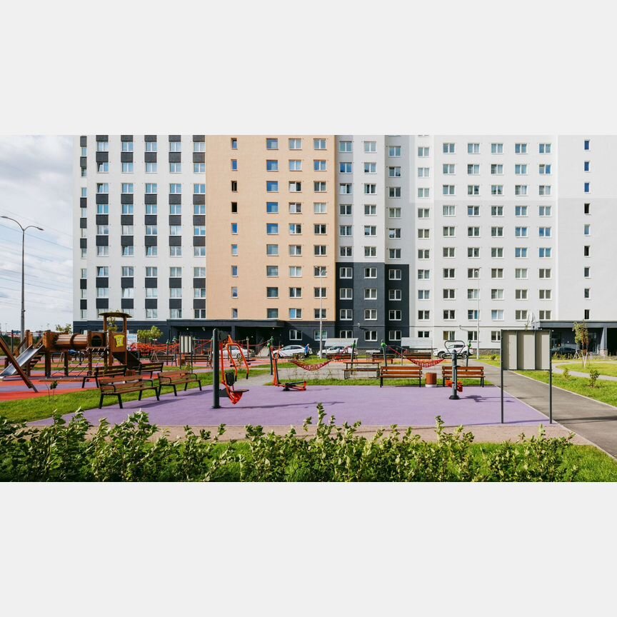 2-к. квартира, 54,4 м², 2/21 эт.