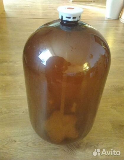 Пустая пластиковая кега (бутыль)