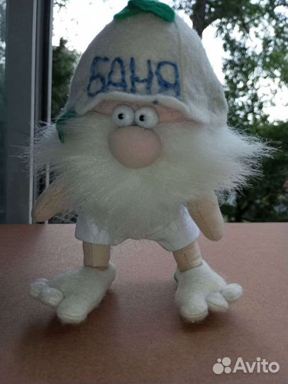 Кукла сувенир, оберег, хозяин бани