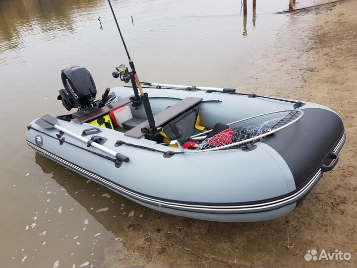 Лодка Групер 330 и якорная лебедка Stronger CH2