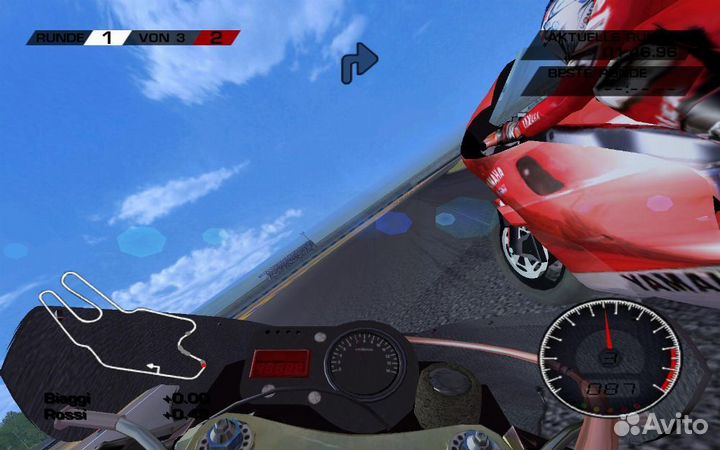 MotoGP Ultimate Racing Technology, б/у, множ.царап