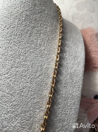 Золотая цепь якорь 70гр на заказ