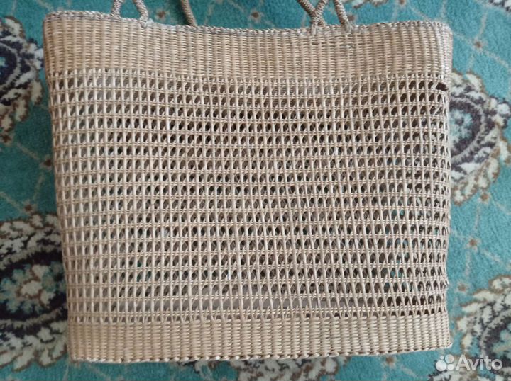 Корзина плетёная СССР