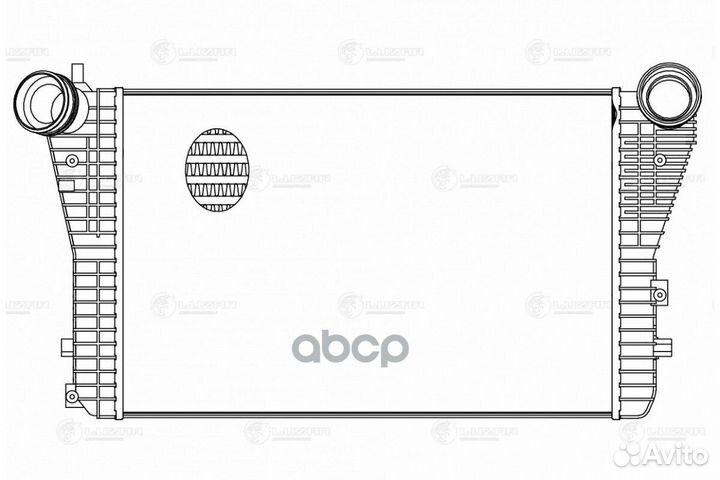 Онв (радиатор интеркулера) для а/м VW Tiguan