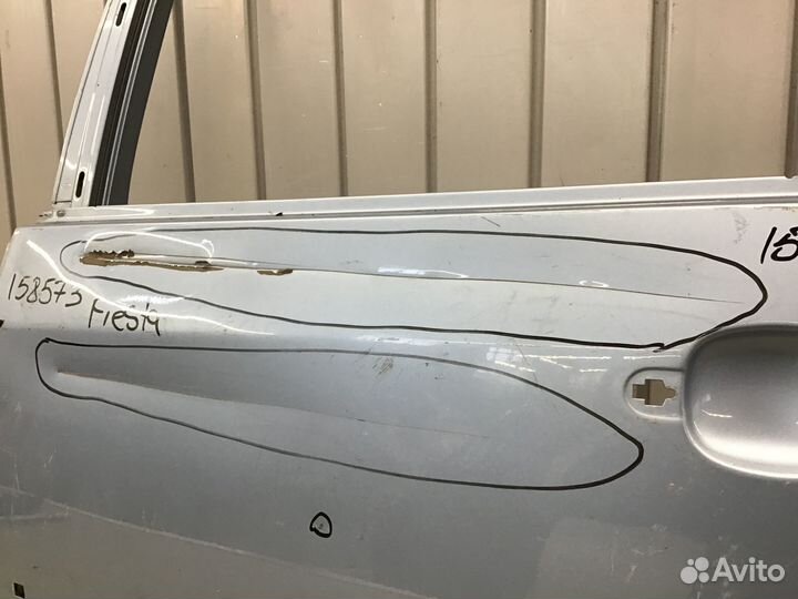 Дверь задняя левая Ford Fiesta 2001-2007