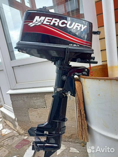 Лодочный мотор mercury 4м. (5)