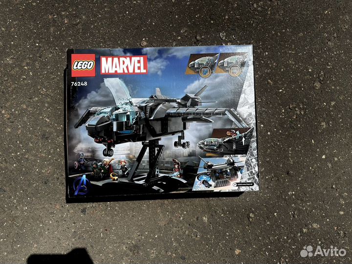 Lego Super Heroes Квинджет Мстителей 76248