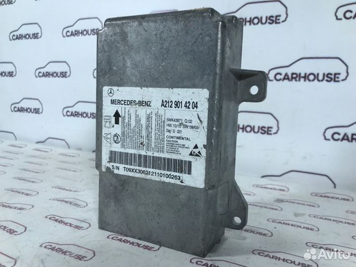 Блок управления аирбаг Mercedes Benz W212