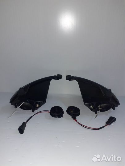 Противотуманная фара Приора 2 ваз 2170 Люкс хром