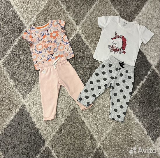Пакет одежды для девочки 86 92