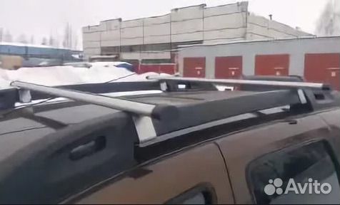 Багажник на рейлинги на Renault Duster 2015-г.в