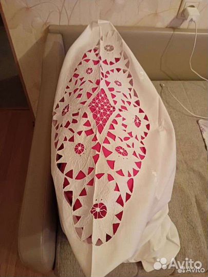 Винтажные наволочки, кружева