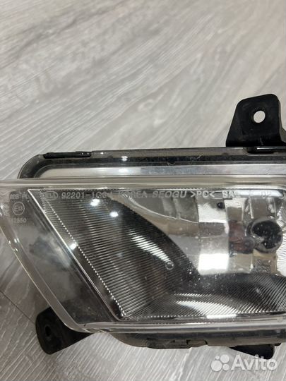 Набор противотуманных фар на Kia Rio 2