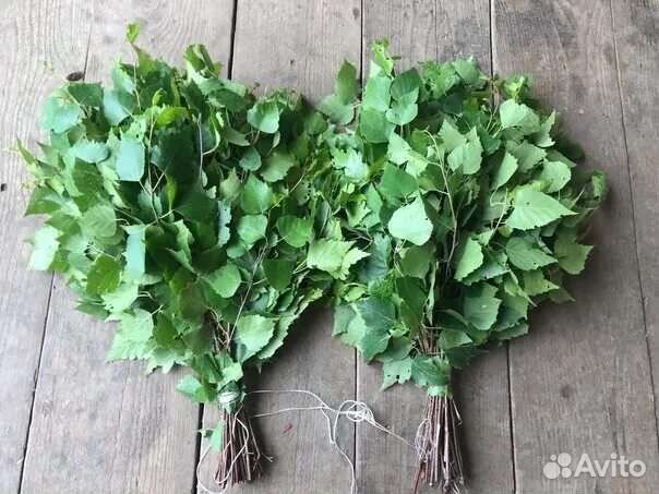 Веники для бани и сауны много