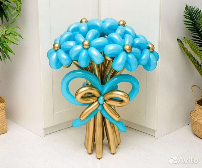 Цветы из шаров