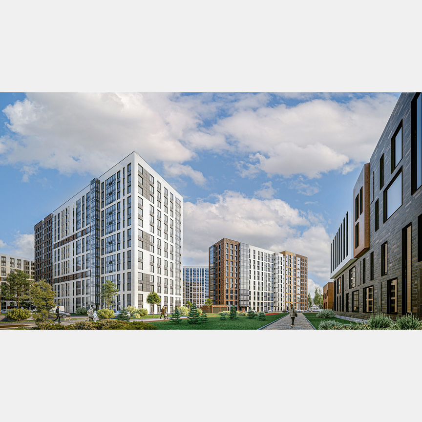 1-к. квартира, 39,7 м², 2/16 эт.